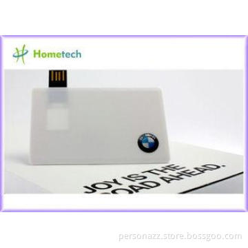Custom High Speed Credit Card USB Storage Device USB 2.0 Fl